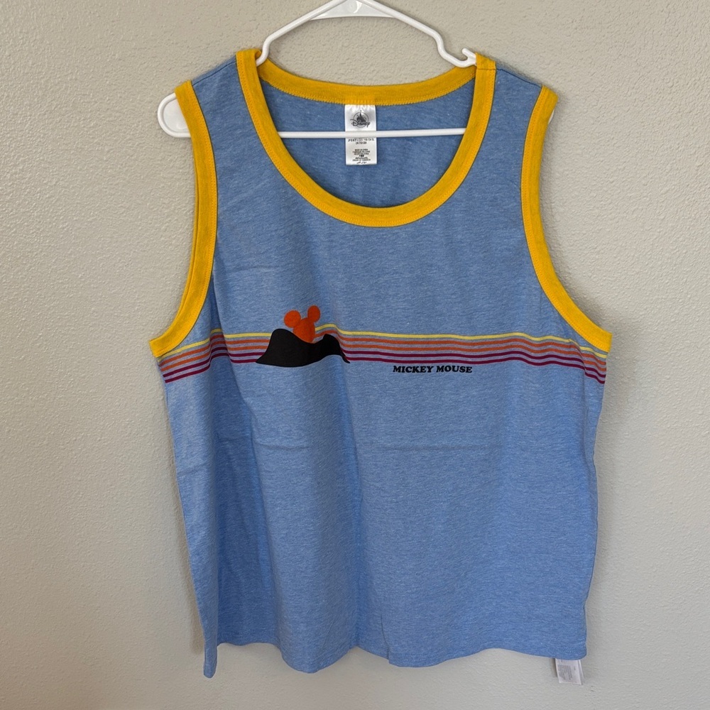 Disney Blue Tank Top with Yellow Trim -100sku